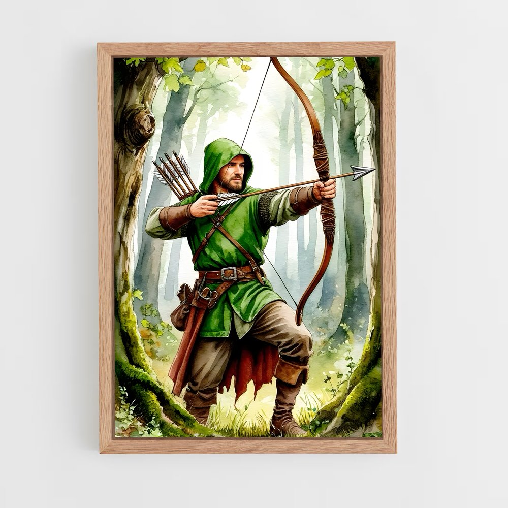 Poster Robin des Bois: L'Arc Légendaire – affiche Tir à l’arc (vue 4)